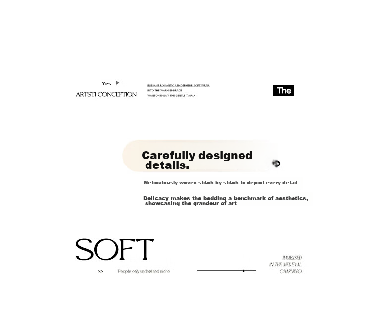 MUJI Linen Four-Piece Set Wabi-Sabi Style Luxury Bedding 1.5/1.8m Bed Duvet Cover 200x230cm Cotton Linen Sheet Tied Four-Piece Set 8