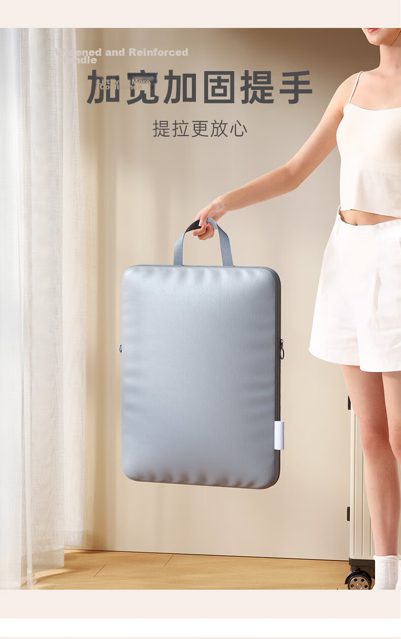 Bonnie Home Portable Travel Storage Bag Clothes Compression Organizer Luggage Organizer Underwear Clothing Packing Bag 8