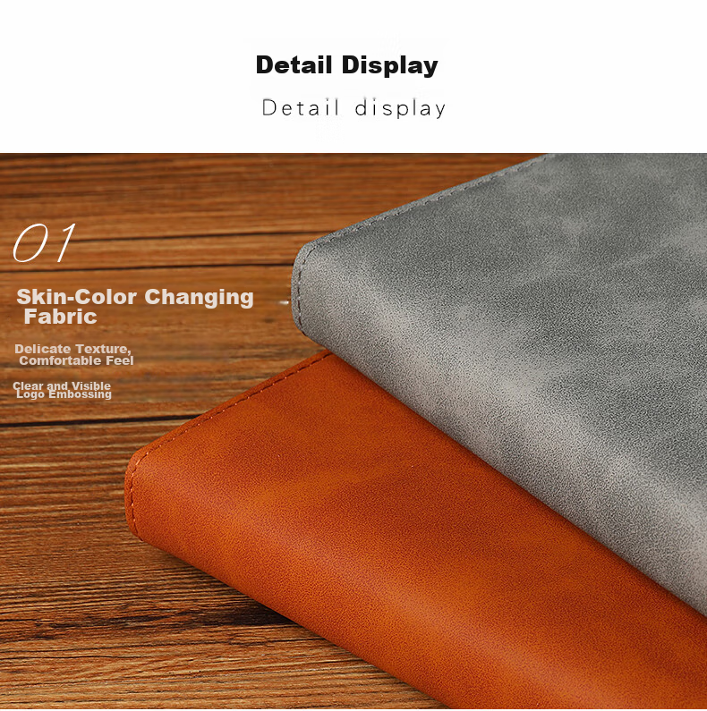 A5 Thickened 280-Page Vintage Leather Notebook Business Journal Work Diary Meeting Notes Office Stationery Customizable 11