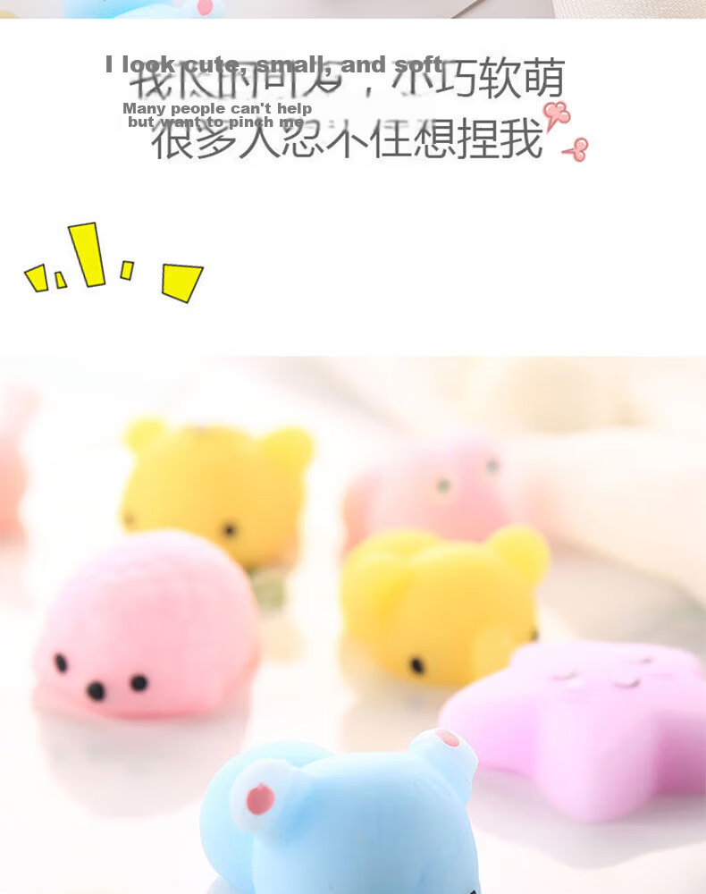 Huashimeng, Eye-Popping Dragon Squeeze Toy, Cute Stress-Relief Stationery Doll Toy Gift for Childre 4