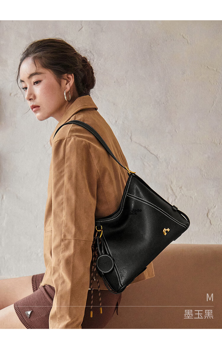 Nalandu [Mao Xiaotong Style] Women's Bag 2026 New Cowhide Xuan Yue Tote Bag Birthday Gift for Girlfriend 15