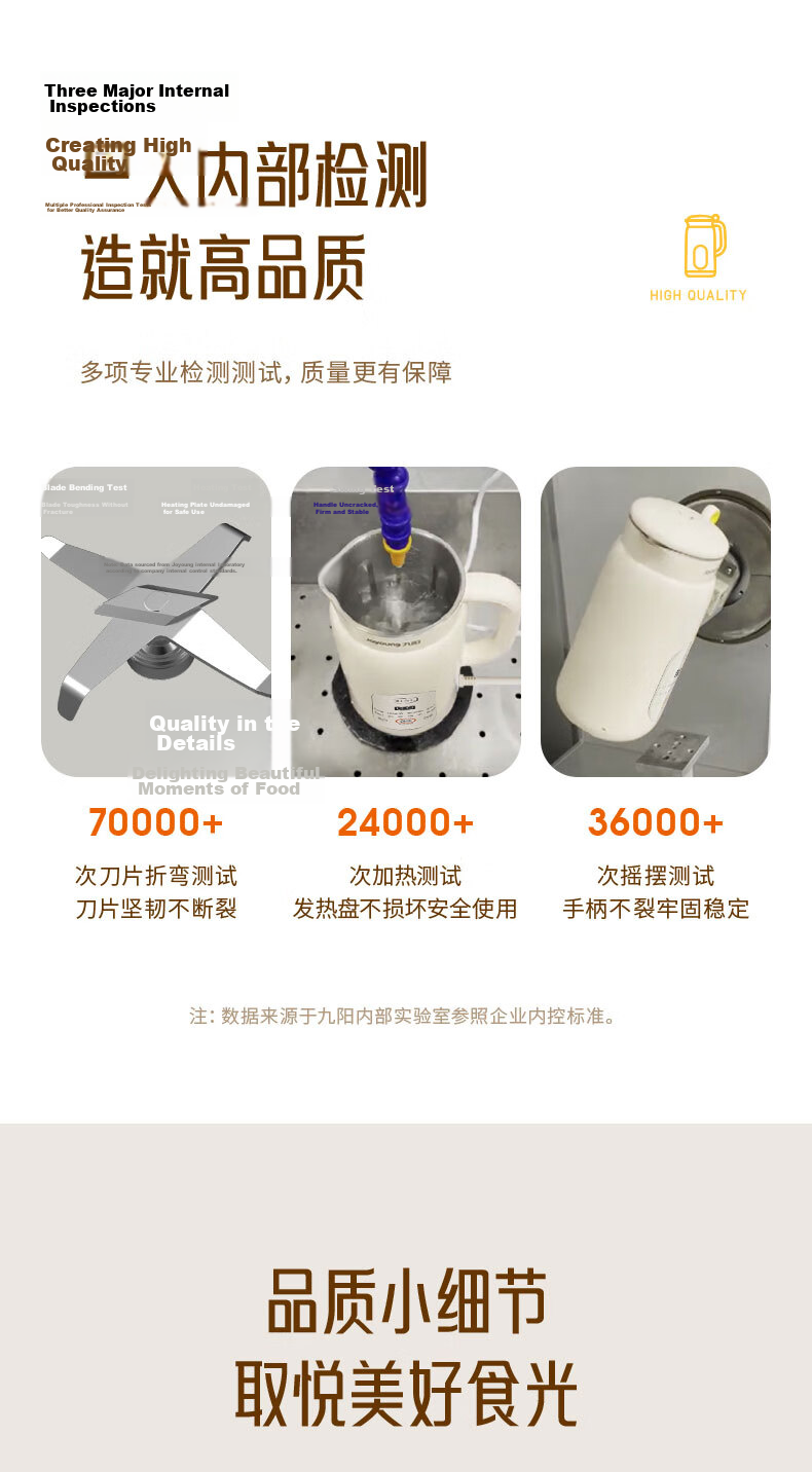 Joyoung Soy Milk Maker 0.6L Compact Capacity 316L Stainless Steel Blender Small Household Multifunctional Smooth No-Cook No-Filter Juicer D2526Pro 19