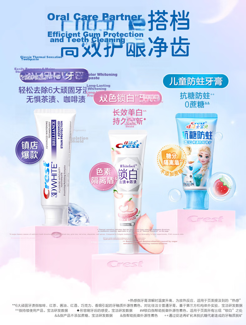 CREST Velvet Gum Care Toothbrush Ultra-Fine Soft Bristles Adult Deep Cleaning Interdental Cleaning Single Brush New And Old Packaging Colors Shipped Randomly 9