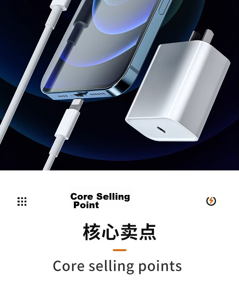 Nengshi Apple Charging Cable Fast Data Cord for IPhone14/13/12/XR/8 Phone Charger USB Car Charger Cable 2 Meters 2