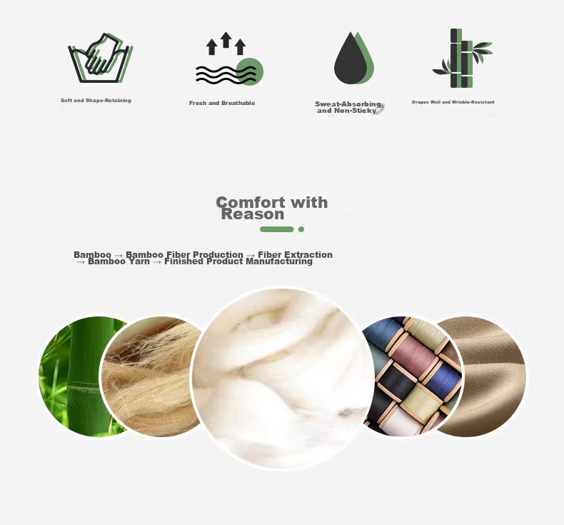 ROMON Men's Long Sleeve Shirt Spring and Autumn Business Bamboo Fiber Solid Color Work Shirt C301 5