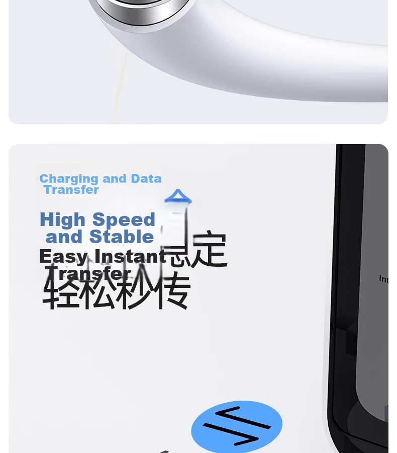 Nengshi Apple Charging Cable, Type-C Data Cable for IPhone 14/13/12/XR/8, PD Fast Charging Cable for Mobile Phones And Car Use, 2 Meters Long 18