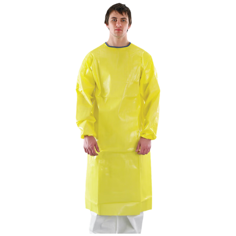 ALPHATEC Chemical Protective Apron Acid-Base Resistant Laboratory Protective Suit Corrosion-Resistant Splash-Proof Apron Size S