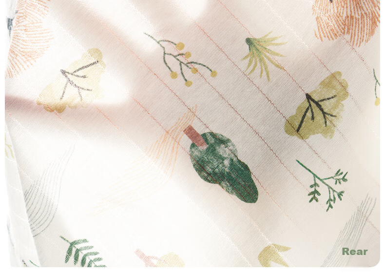 ELLE BABY Baby Sleepwear Fruit Pattern Spring Summer Two-Piece Air Conditioning Suit Children's Pure Cotton Homewear Forest Fairy Tale 80 14