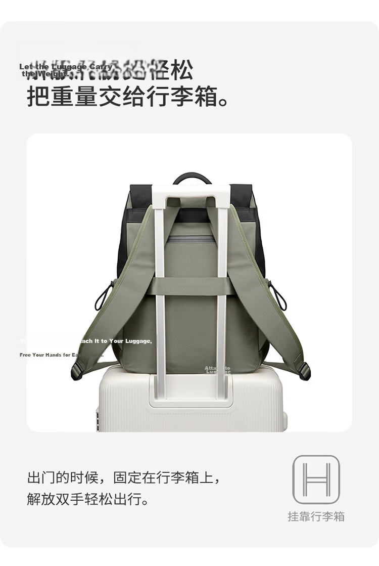 GOLF Lightweight Laptop Backpack 14/16 Inch Large Capacity Student Travel Business Bag 16