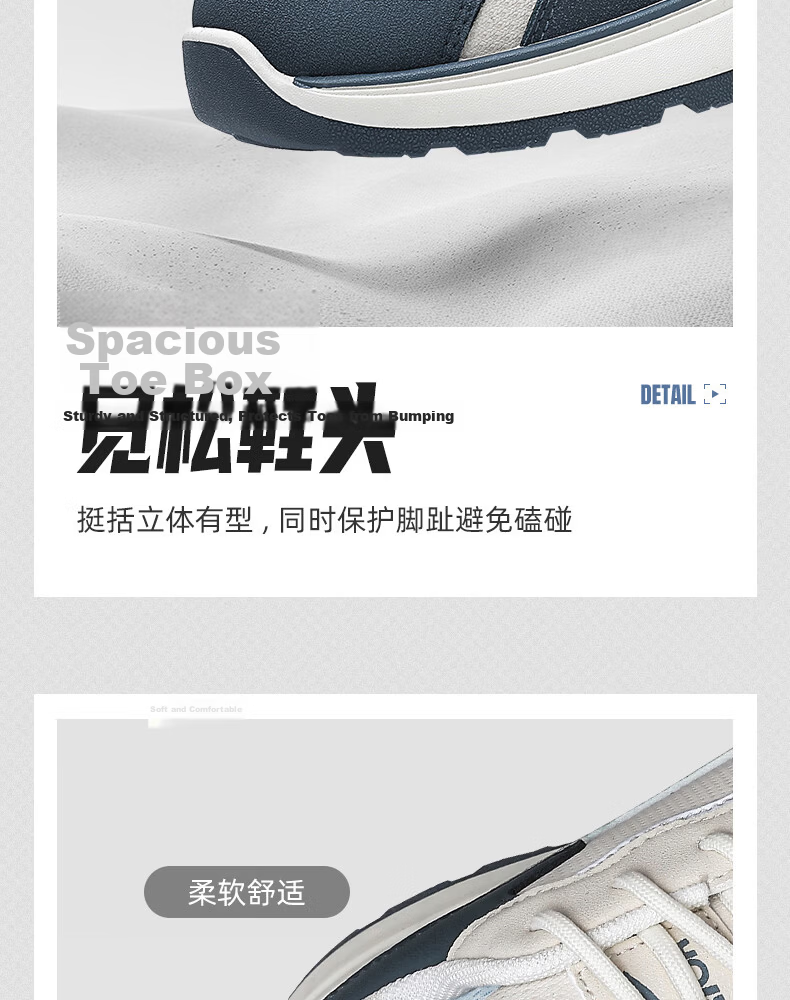 Warrior Official Men's Sports Shoes 2026 Autumn Fashion Trend Casual Sneakers Men Light Blue Size 40 9