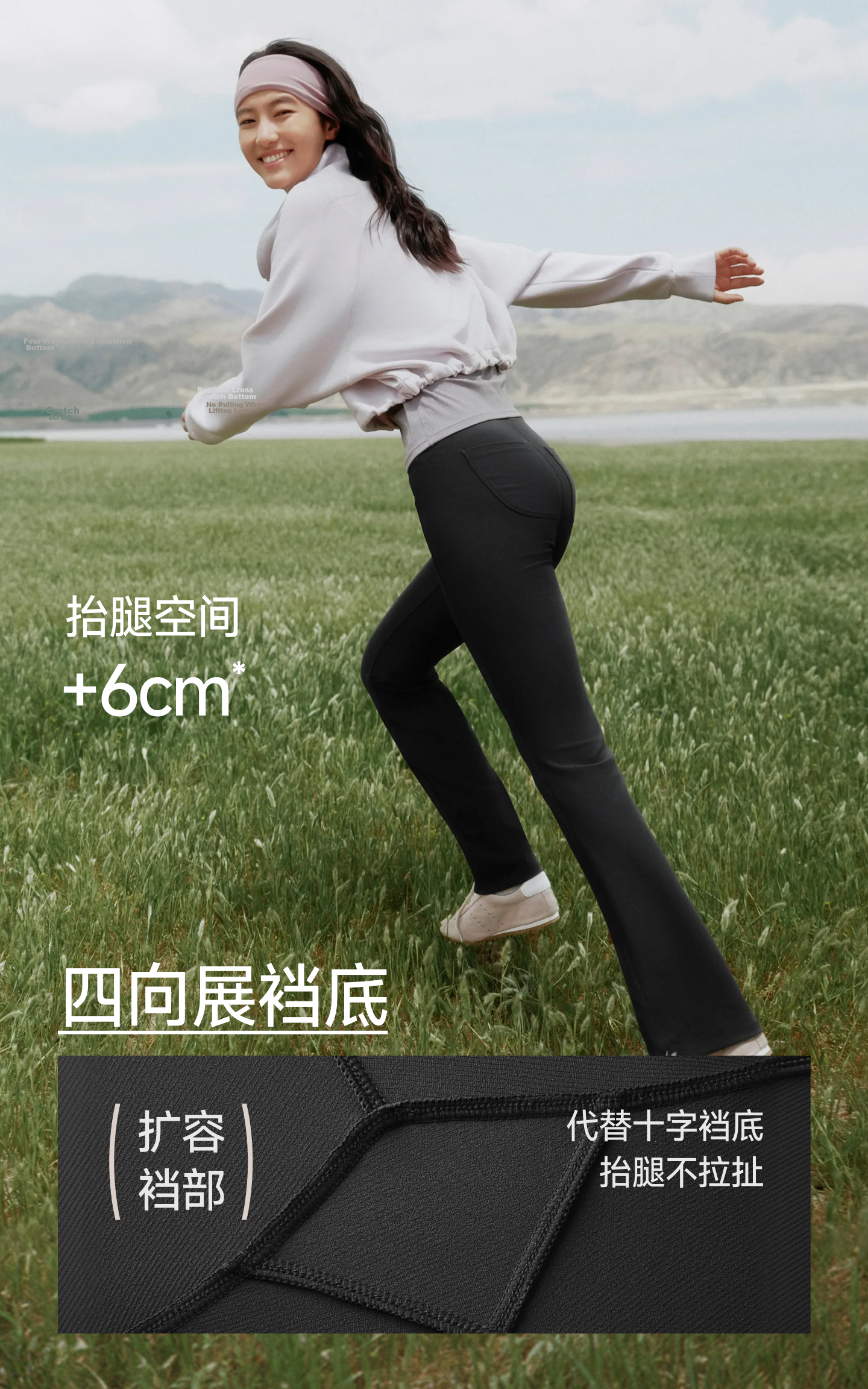 Beneunder Fleece-Lined Casual Pants for Women, Slim-Fit Flared Shaping EL015 Smoke Gray [Warm Version] M 17