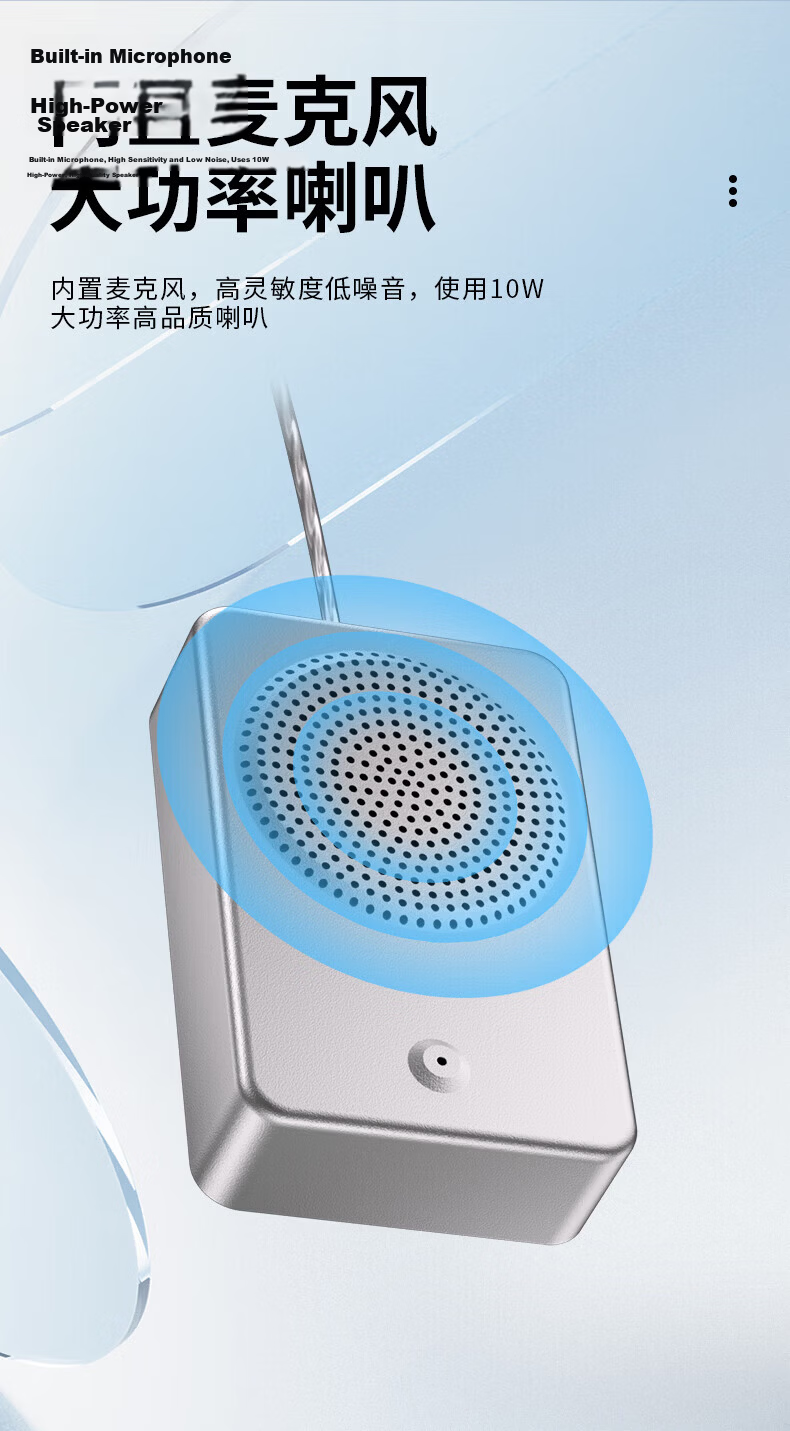 NINTAUS 358 New Window Two-Way Intercom for Hospital Bank Counter Station Post Office Restaurant Specialty Walkie Talkie Microphone Amplifier 3
