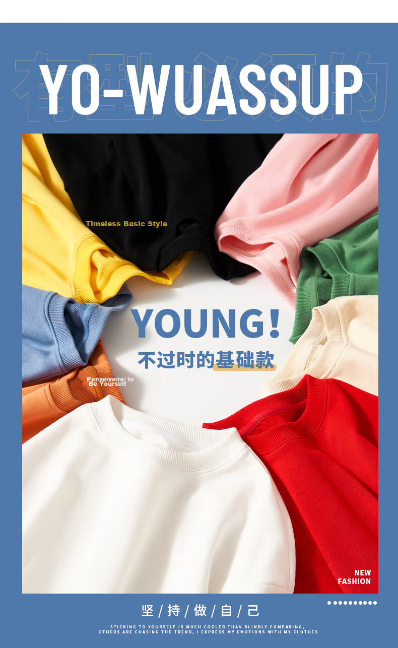 Langsha Boys Sports Suit Spring and Autumn New Children's Breathable Sweatshirt Autumn Wear Boys Durable Pants Haze Blue 150 8