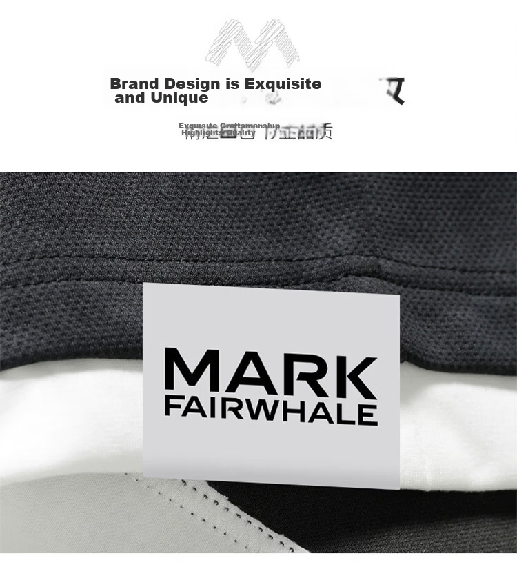 MARK FAIRWHALE Men's Hoodie Spring Autumn American Style Fake Two-Piece Tie-Dye Casual Base Shirt Khaki 3XL 6