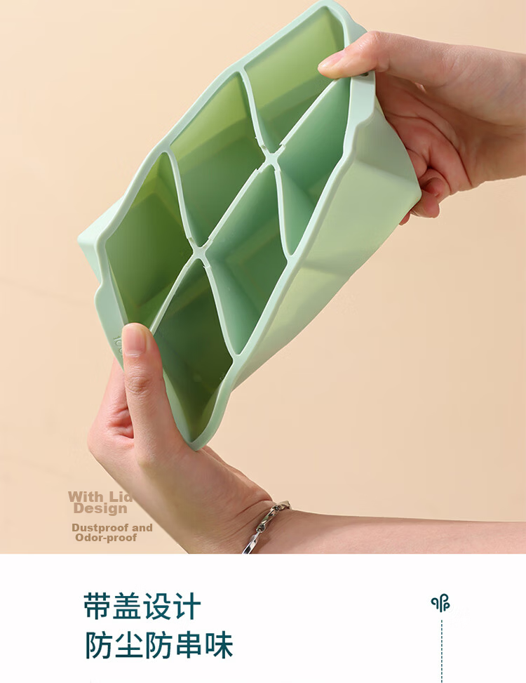 Baijie Food-Grade Ice Cube Mold Whiskey Ice Ball Large Ice Sphere Tray Ice Maker Box 6