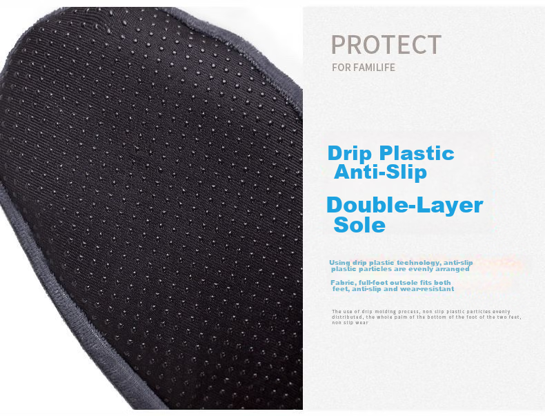 BAIGE Velvet Shoe Covers Non-Slip Thickened Reusable Washable Dustproof Shoe Covers for Microcomputer Room Model Room Workshop Navy Blue [5 Pairs] 6