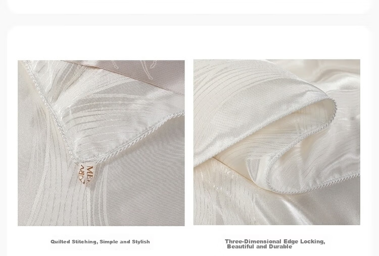 Mercury Home Textiles 100% Silk Quilt Winter Double Quilt Two-in-One Quilt Core Approx. 9 Jin 220×240cm 10