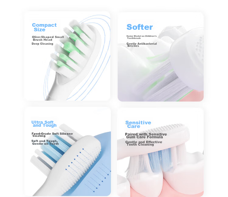 Hongmengzhixuan Li Bobo Smart Toothbrush 3 Pocket Enjoyment Edition, Electric Toothbrush, Portable Travel Toothbrush, Disinfection And Sterilization, Birthday Gift, White 16