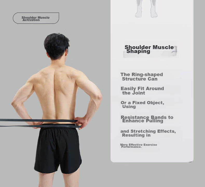 Mdikawe Elastic Resistance Band for Fitness, Rehabilitation, Leg Training, Men And Women, Pull-Up Assistance, Yoga, Gree 8