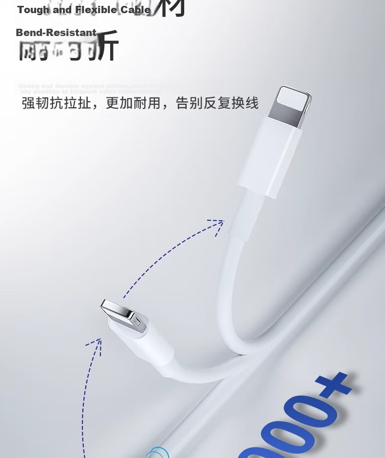 Nengshi Apple Charging Cable Fast Data Cord for IPhone14/13/12/XR/8 Phone Charger USB Car Charger Cable 2 Meters 13