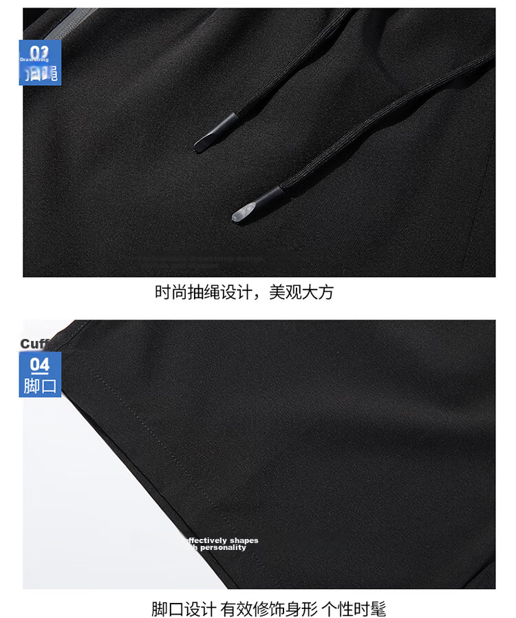 TUCANO Men's Summer Ice Silk Breathable Quick-Dry Five-Point Shorts Fashion Loose Sports Pants Plus Size Black A6XL 21