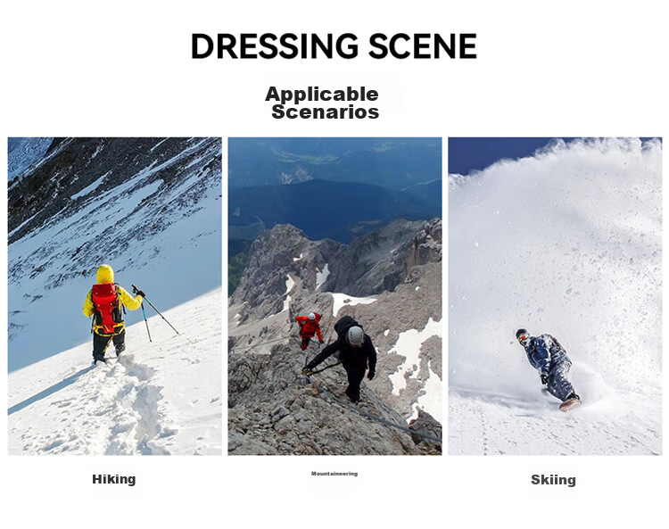 Toread [Six-Panel Plus Fleece with Membrane] Men's Softshell Pants Spring Outdoor Sports Warm Windproof Hiking Trousers 12