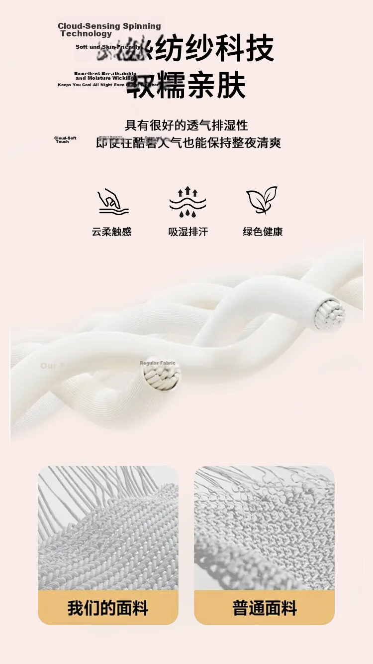 Miiow Disposable Women's Underwear Sterilized No-Wash Milk Silk 7-Pack Travel Portable Morandi Color XL 9