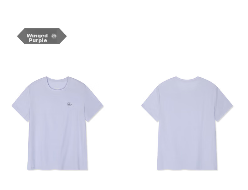 361° Women's T-Shirt Spring Summer Sports Quick-Dry Loose Casual Running Crew Neck Short Sleeve Top 662624117D-8 27