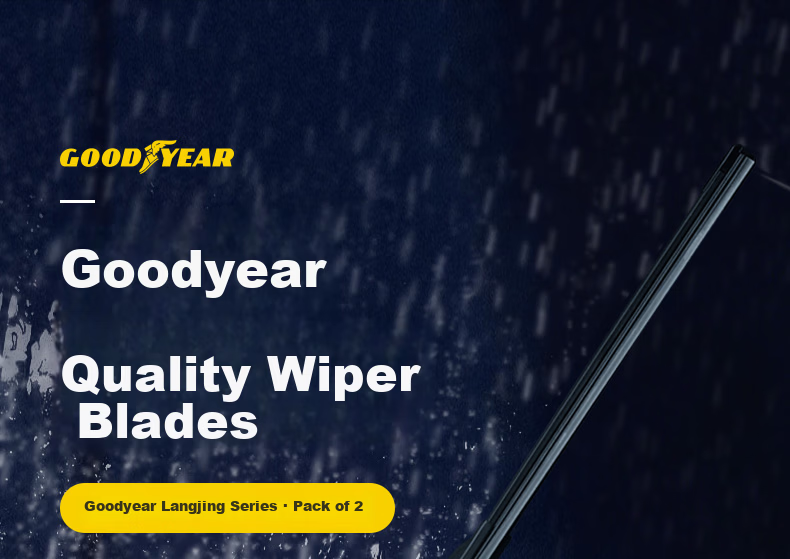 Goodyear Tesla Model Y Model 3 New Energy Wiper Blades Accessories 1