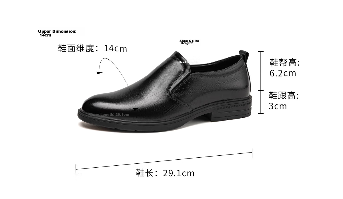 Aokang Men's Shoes, Autumn New Derby Shoes, Business Formal Wear, Non-Slip, Work Commute Cowhide Shoes, Black (Lace-Up Size 41) 5