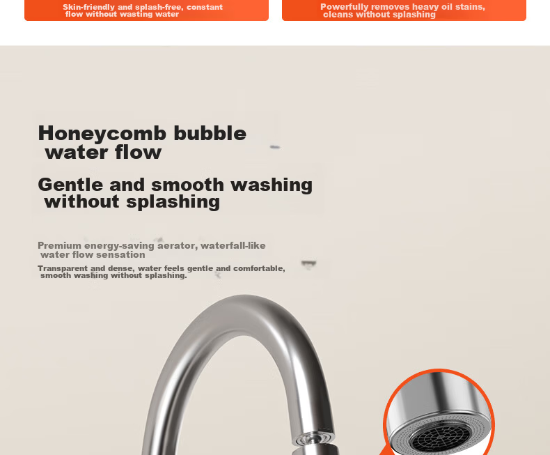 ARROW Kitchen Hot And Cold Faucet with 360° Rotating Double Control Tap for Sink [Renovation Subsidy 15%] 13