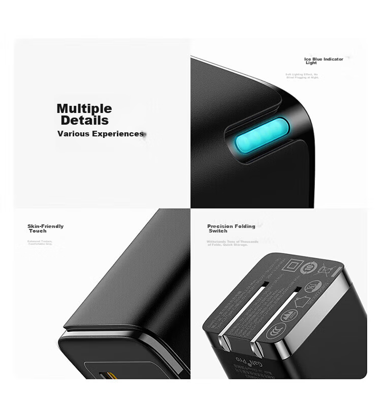 Baseus 40W GaN Charger Compatible with Apple PD20W Dual Port Fast Charging for IPhone 17/16/15/14 Pro Max, Huawei, Xiaomi, Android Phones And Tablets 16