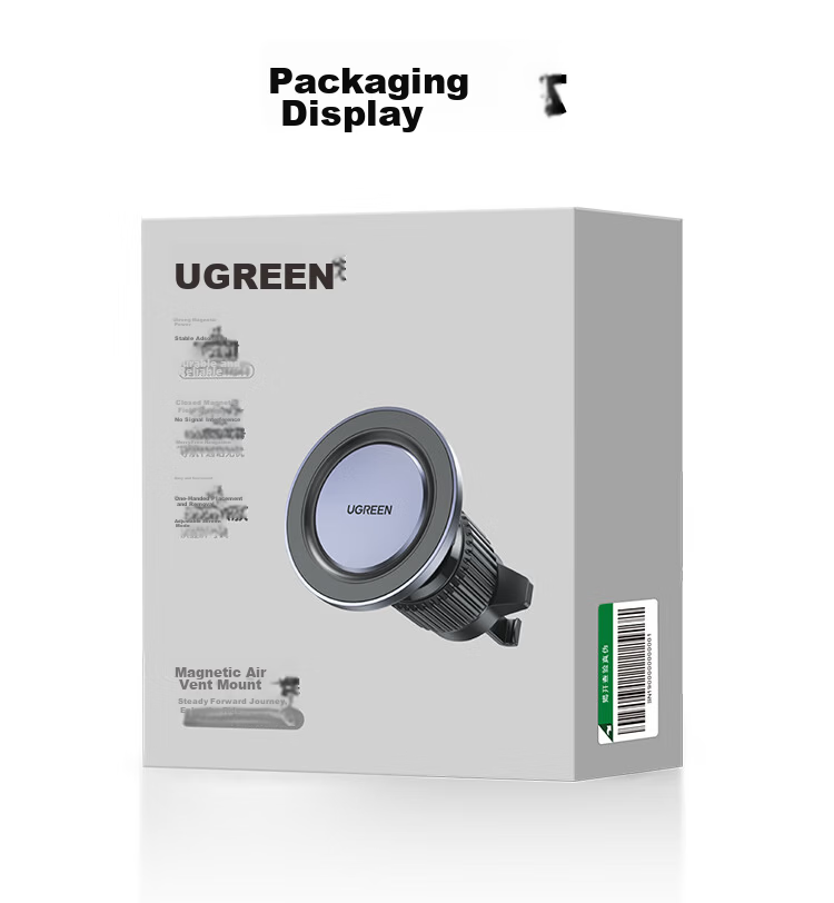 UGREEN Car Phone Holder, Suction Cup Dashboard Mount for Vehicles, Center Console Navigation Windshield Windproof Mount 26