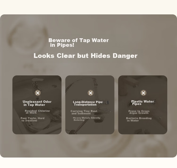 Bear Water Purifier Faucet Household Tap Water Pre-Filter Kitchen Bathroom Universal Integrated Water Purification Machine Filter 1 Unit 1 Cartridge CX-E0029 3