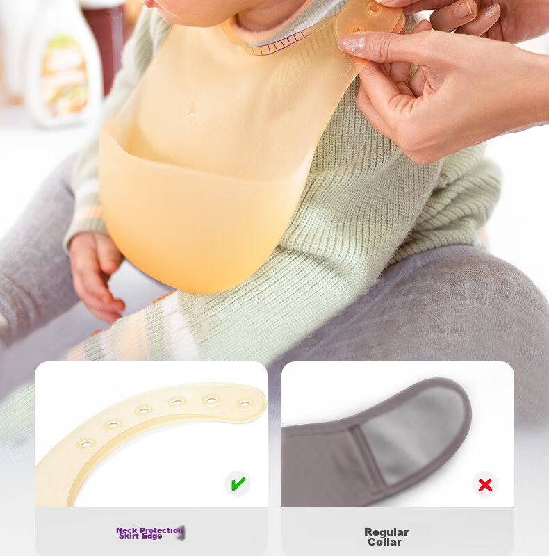 AVENT Philips Bib, Baby Food Bib, Waterproof Silicone, Infant And Child Bib, Drool Bib, for Babies to Eat, Sold by JD 13