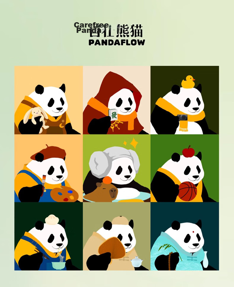 Grace Free Panda Disposable Facial Wipes, Extra Large, 6 Packs, Total 360 Sheets 2
