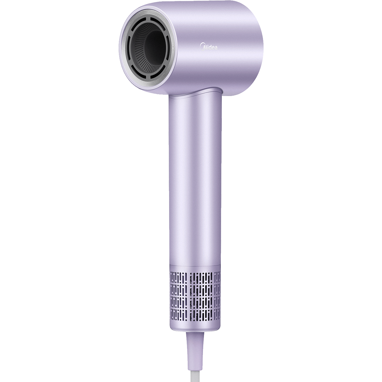Midea High-Speed Hair Dryer 3.9 Billion Plasma Hair Care Electric Hair Dryer High Power Quick Dry Home Use Negative Ion Hair Dryer FG208 Silver Holiday Gift