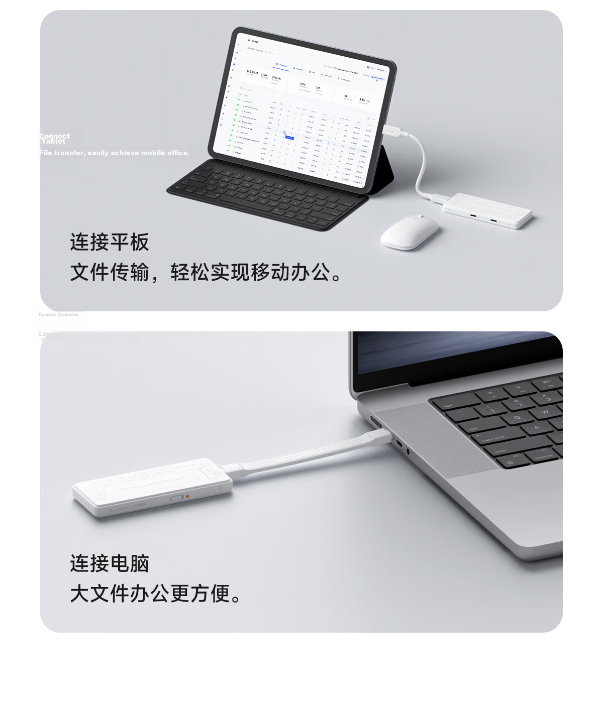 Hagibis External SSD Enclosure, M.2 NVMe Hard Drive Case, Type-C Compatible with MacBook, Laptop And Phone, Expansion Storage, Power-Off Protectio 18