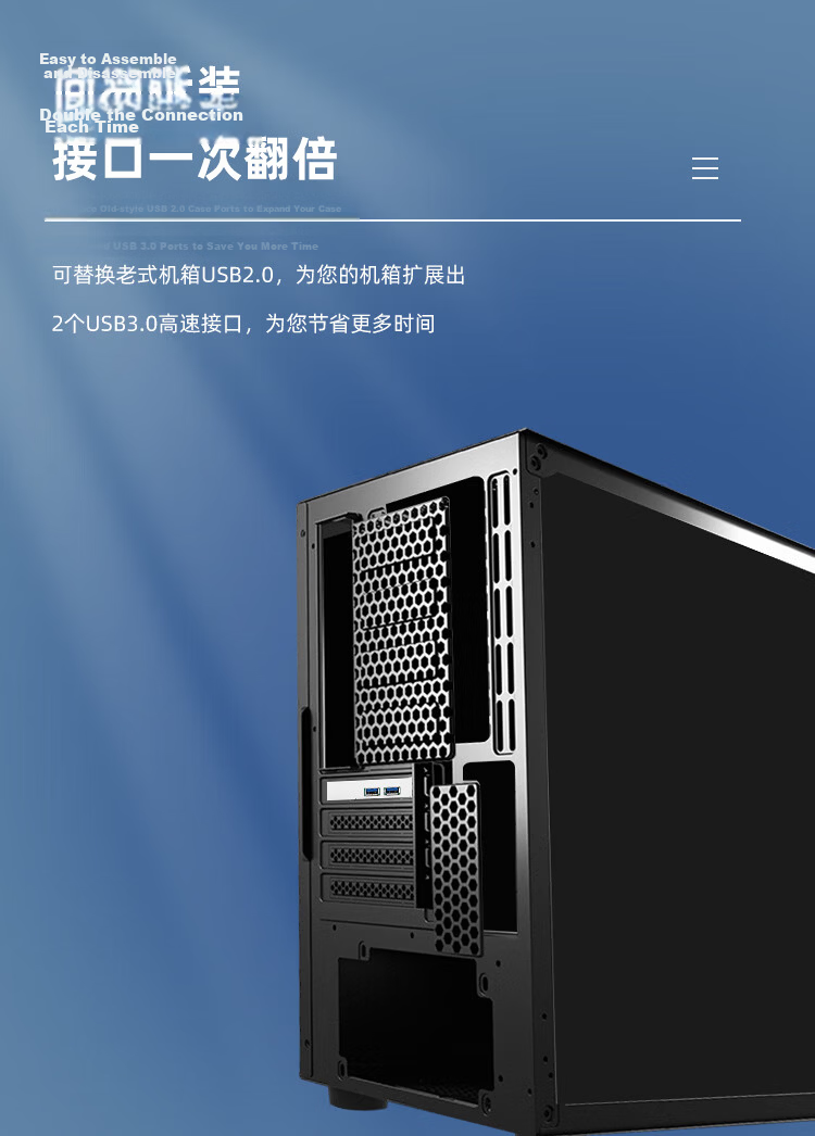 EB-LINK PCIE to 4-Port USB3.0 Expansion Card, Desktop Computer with Pre-Installed Optical Drive Panel, 19-Pin Interface, Renesas (NEC) Chip, USB Adapter Card, Independent Power-Free 6