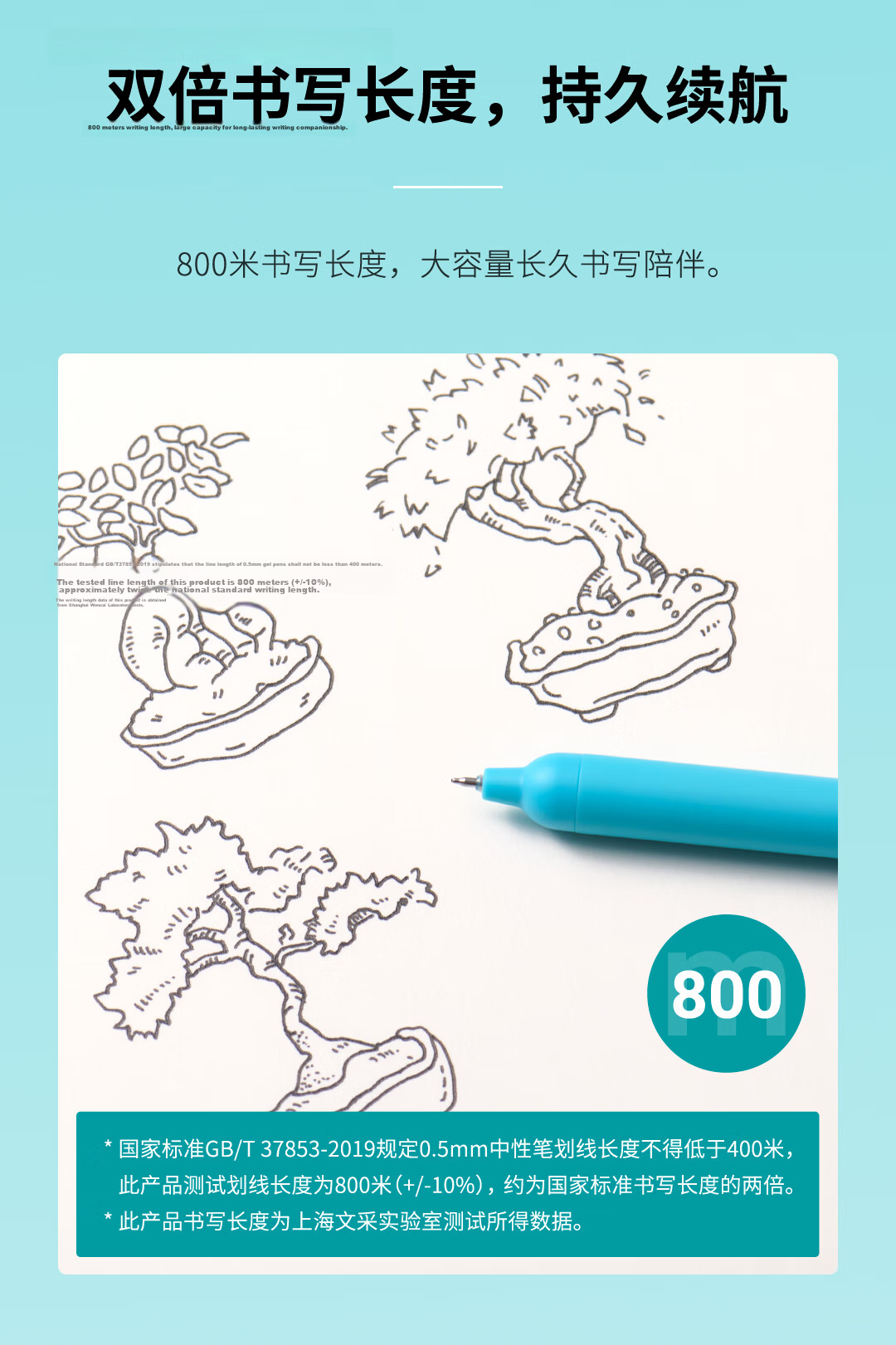 KACO Cherry Blossom Retractable Gel Pen, Stylish 0.5mm Black Pen for Students' Exams And Practice, Quick-Drying Ink Pen for Middle School Students, Creative Signature Pen, Carbon Ink Pen, 2-Pack 6