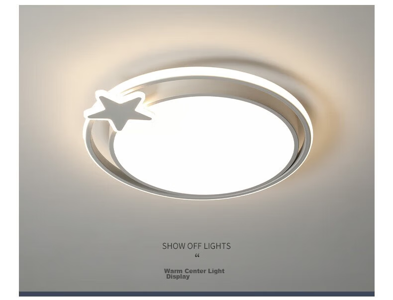MICOE Lighting, Living Room And Bedroom Ceiling Light Set, LED Modern White Cream Style, Elegant Simple Zhongshan Lamp Fixture 19
