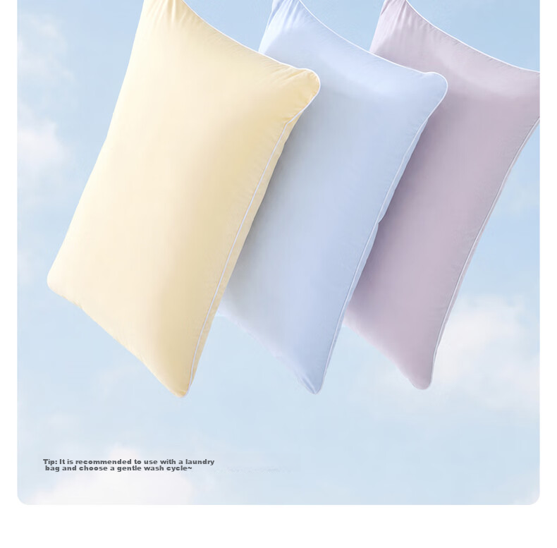 Mercury Home Textile Washable Neck Support Pillow Cotton Anti-Mite Cervical Pillow for Home Dormitory Single Student Use A-Class 5