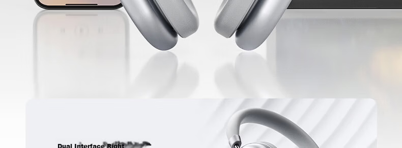 IKF Nano Space Audio Edition [Bestseller Recommendation | 56dB Deep Noise Reduction] Over-Ear Active Noise Cancelling Bluetooth Headphones for E-Sports Gaming Wired Wireless Earphones Microphone Starlight Purple 79