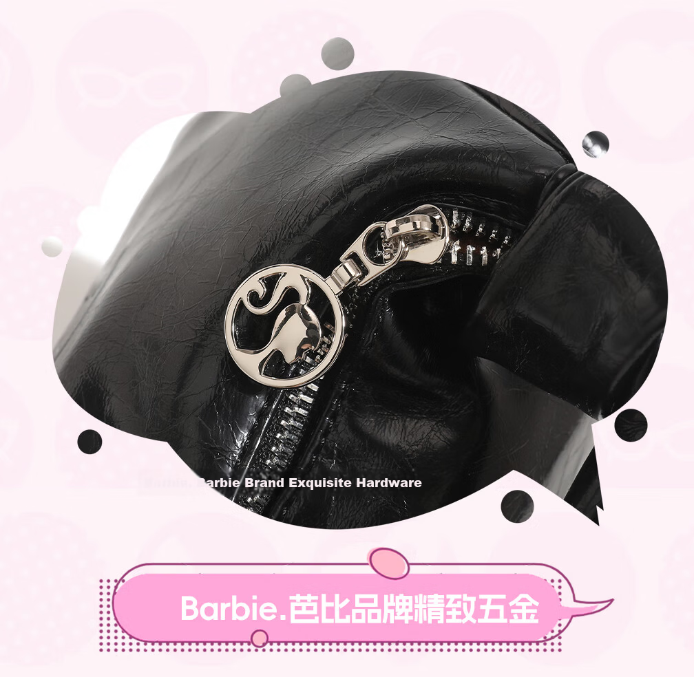 Barbie Shoulder Bag for Women, College Students' New 2026 Light Luxury Crossbody Handbag, Birthday Gift for Best Friend, Valentine's Day Present 5