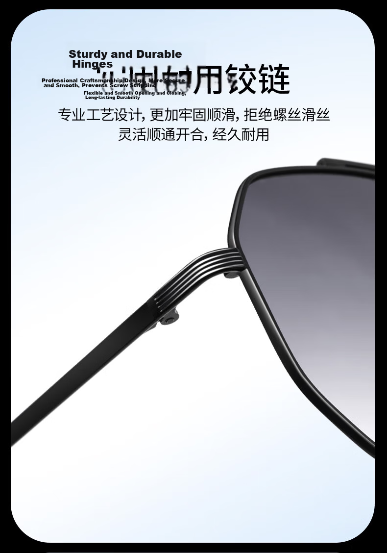 Mr.PuTian Reading Glasses for Men And Women, Bifocal Tinted Sunglasses, High-Definition Reading Glasses for Elderly with Presbyopia 9