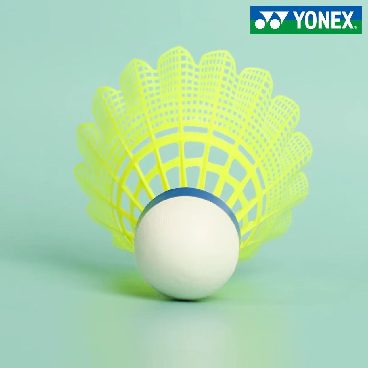 YONEX Nylon Badminton M2000R Indoor Outdoor Stable Flight Durable Plastic Shuttlecock 6-Pack Yellow 8