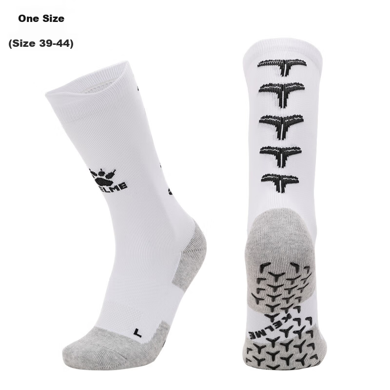 KELME Mid-Calf Socks with Non-Slip Silicone Soles, Thickened Towel Bottom, Football Socks, Basketball Socks, Running Socks for Men And Wome 6