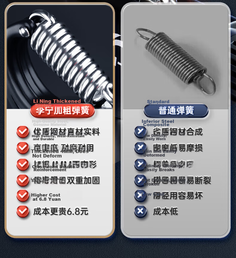LI-NING Adjustable Hand Grip Strengthener Wrist Rehabilitation Ball for Men Children's Arm Training Fitness Equipment 14