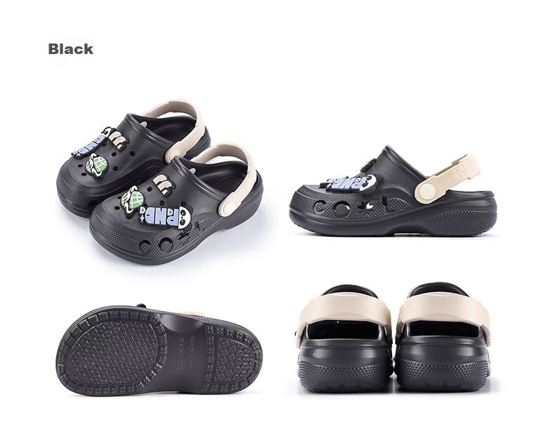 Cheerful Mario 2026 New Summer Kids Breathable Soft Sole Clog Boys Home Soft Sole Bathing Beach Sandals 17
