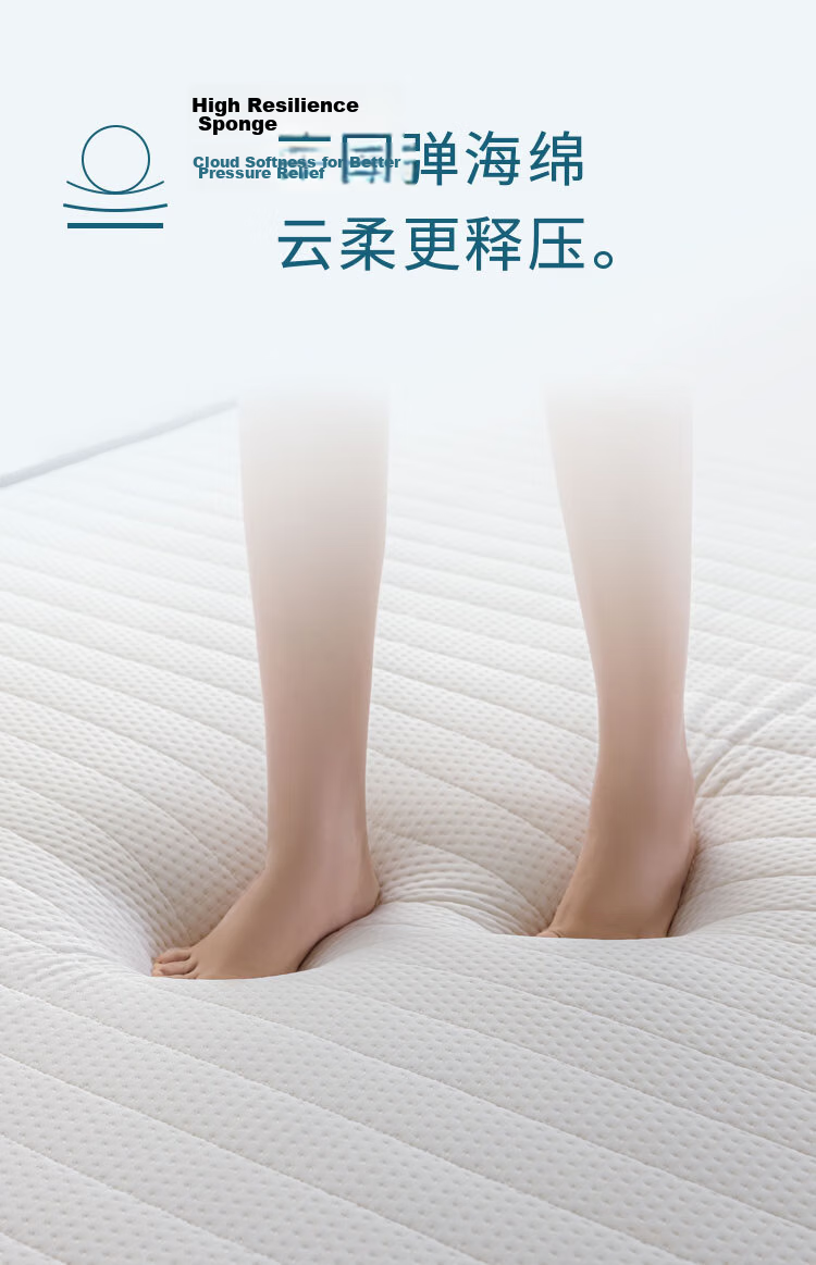 SOMERELLE Latex Mattress Cover Pad 1.8x2m Tatami Mattress High Elastic Soft Mattress Pad 3